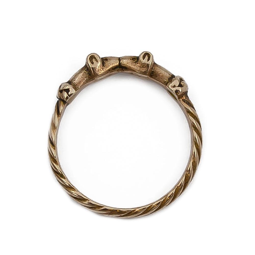 Kalevala Koru Hirvenpää sormus 17 mm pronssi #2