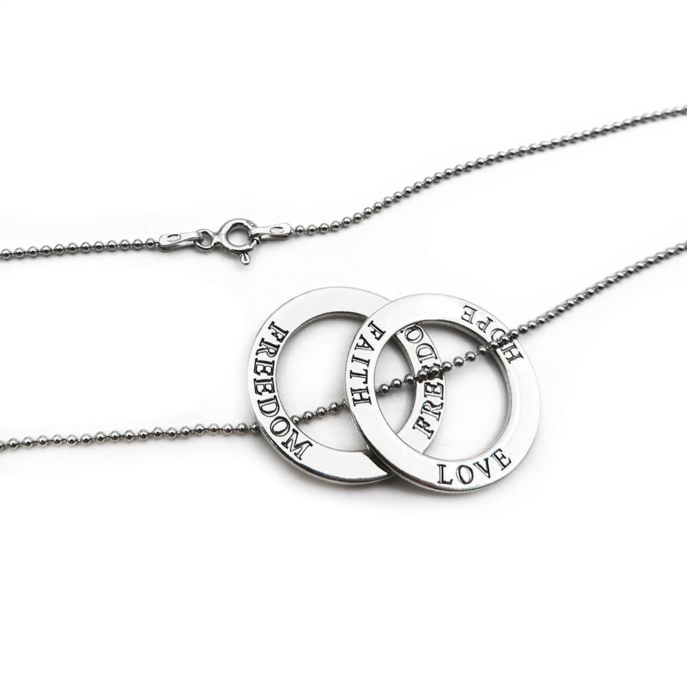 Faith/Hope/Love/Freedom kaulakoru 42cm #1