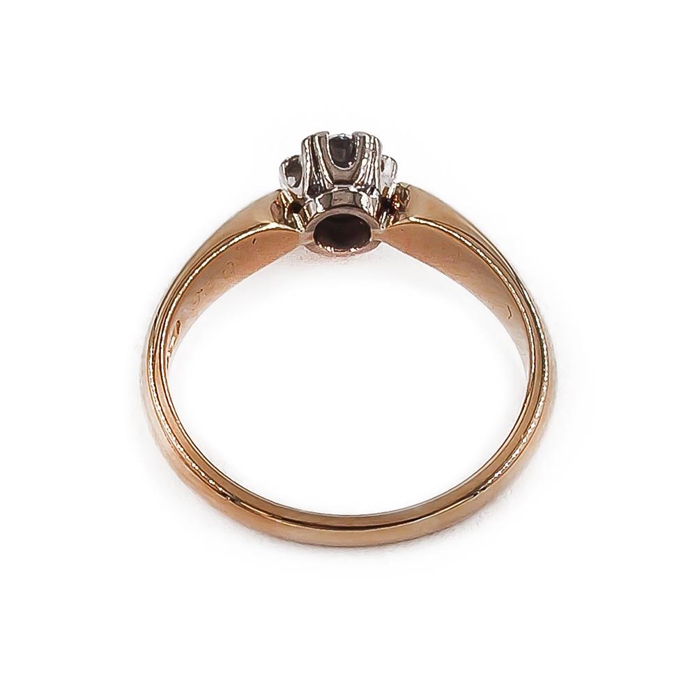 18k kultainen timanttisormus 0.26ct 17 2004 Kultakeskus Oy #2