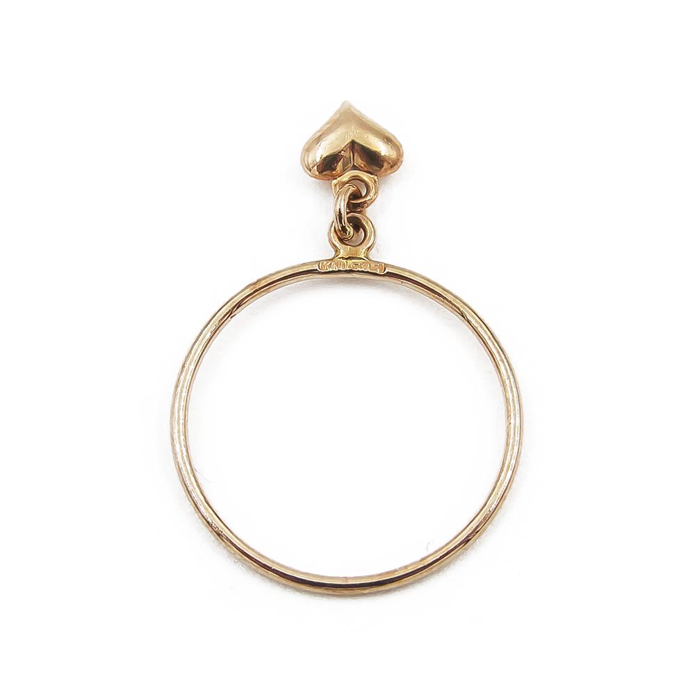 Sydänsormus halk.13.5mm #2