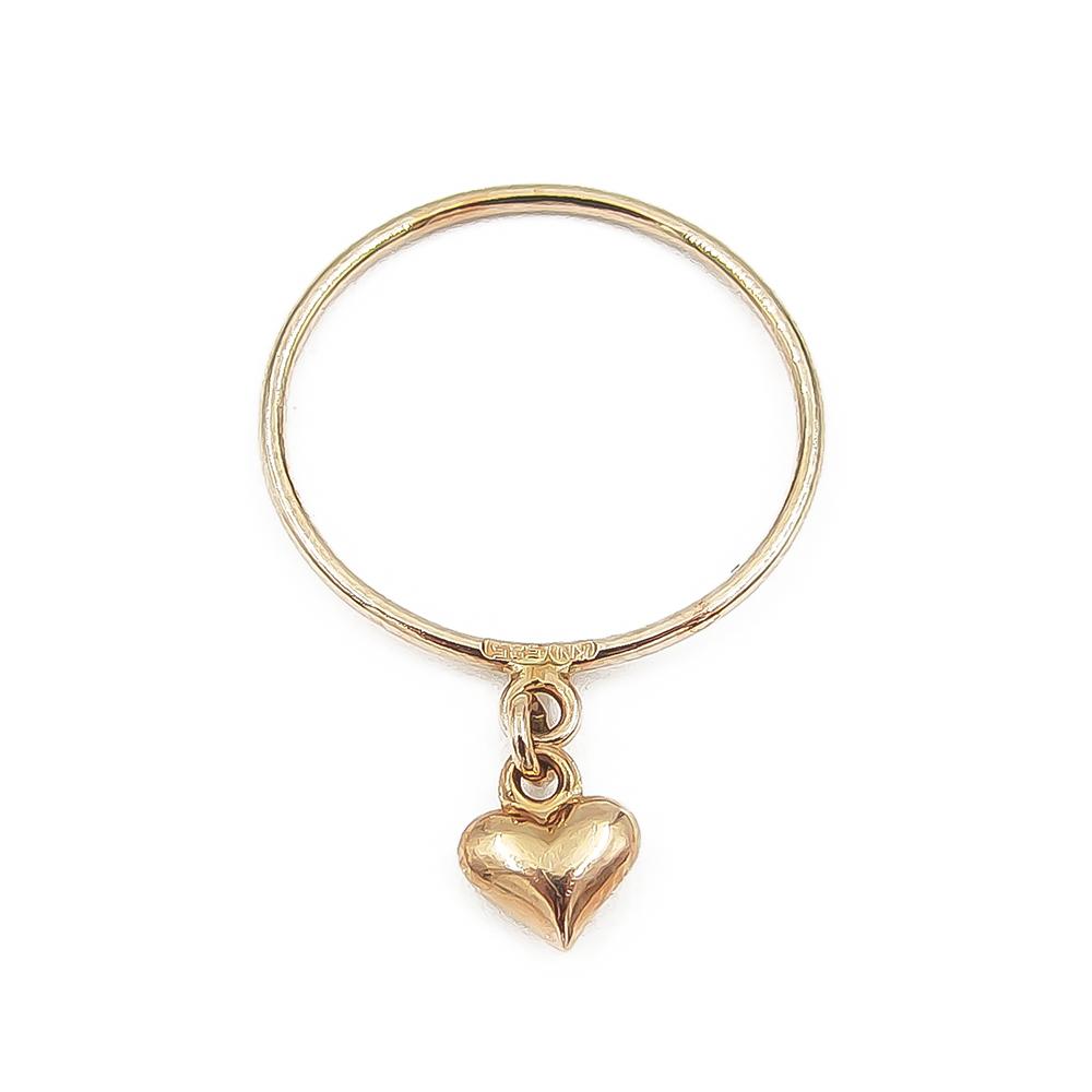 Sydänsormus halk.13.5mm #4