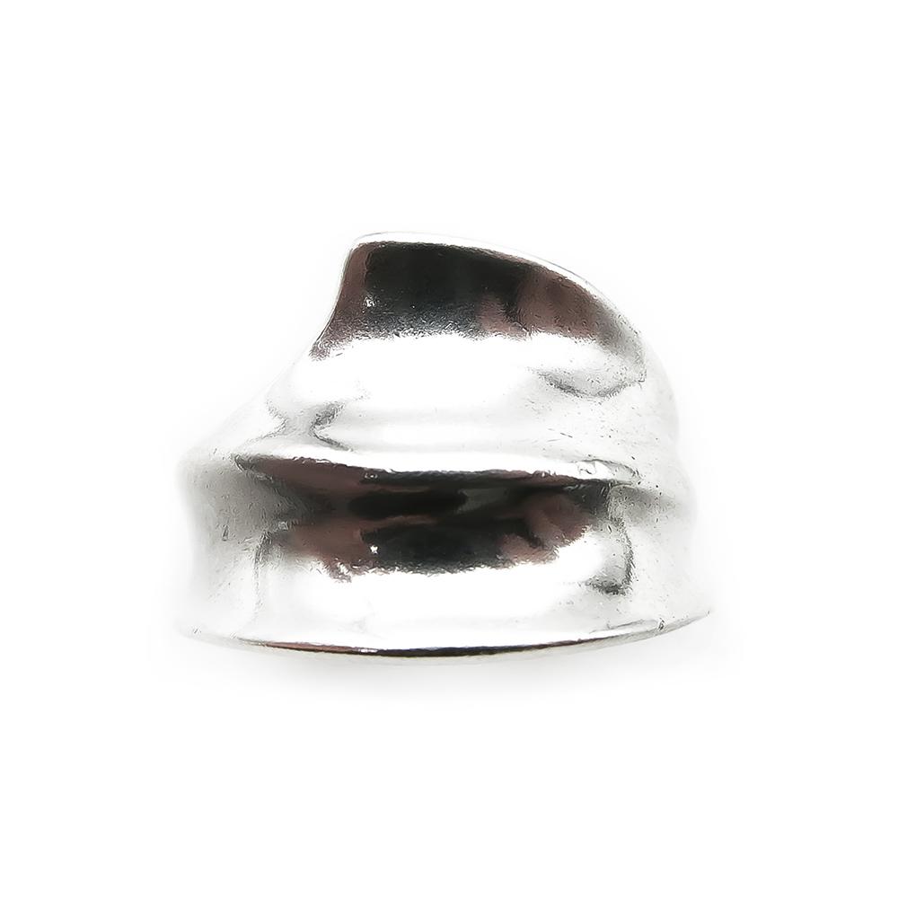 Hopeinen sormus koko 18 #2