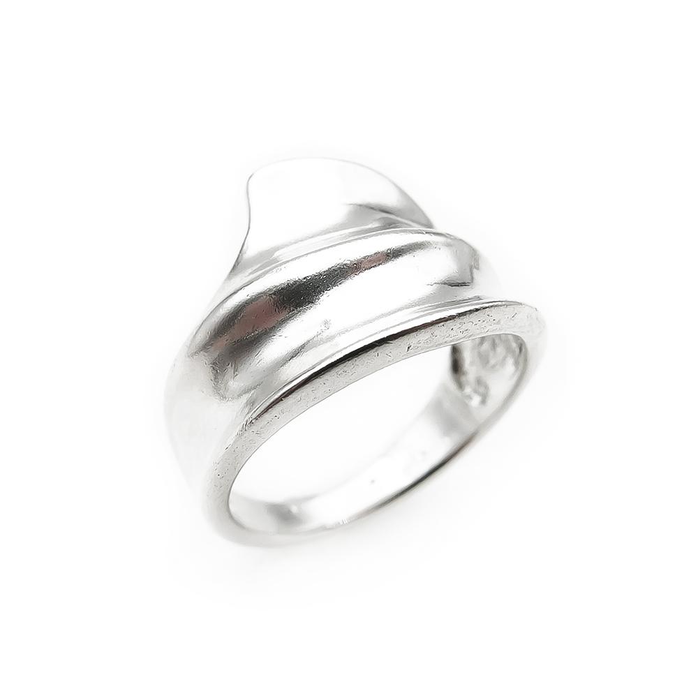 Hopeinen sormus koko 18 #3