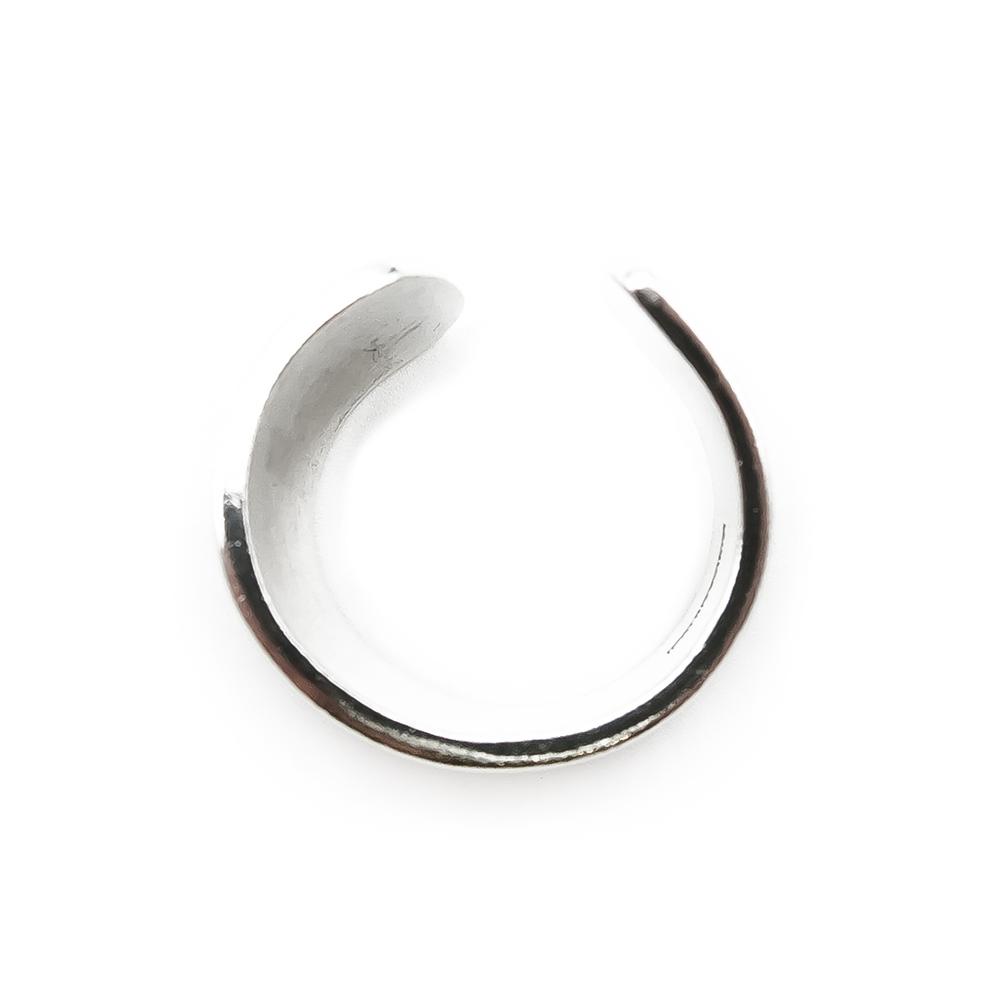 Platinoro hopeinen sormus koko 17 lev.11mm #2