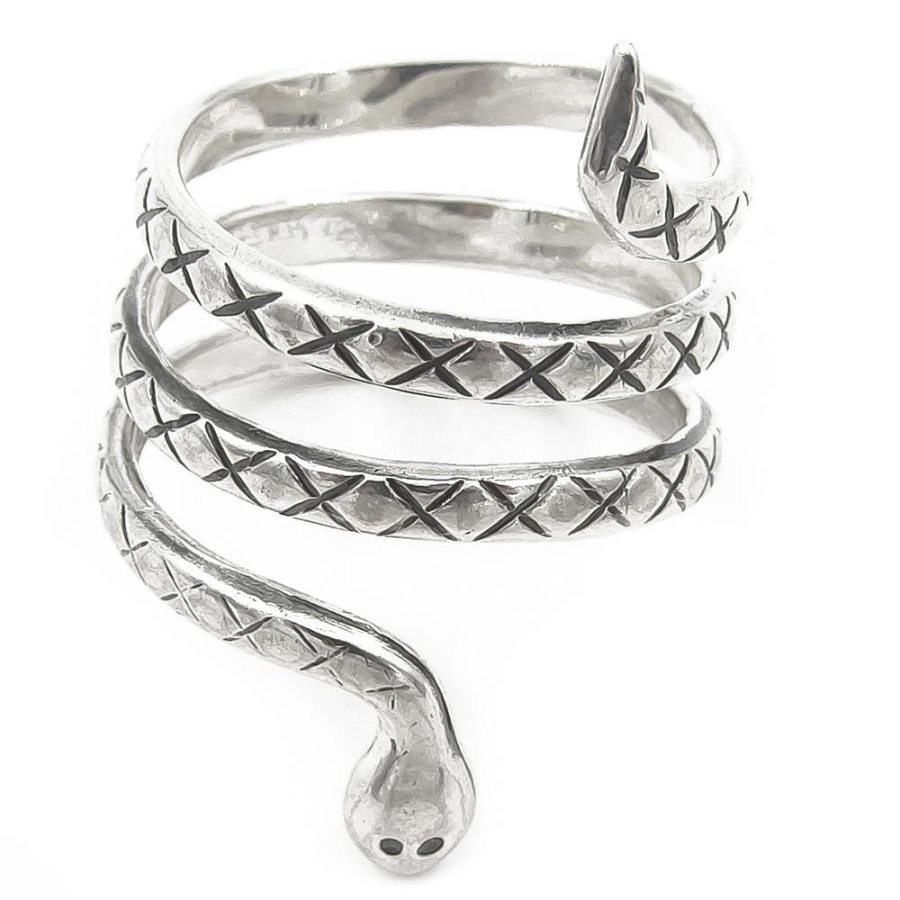 Kalevala korun käärmesormus 18mm #3