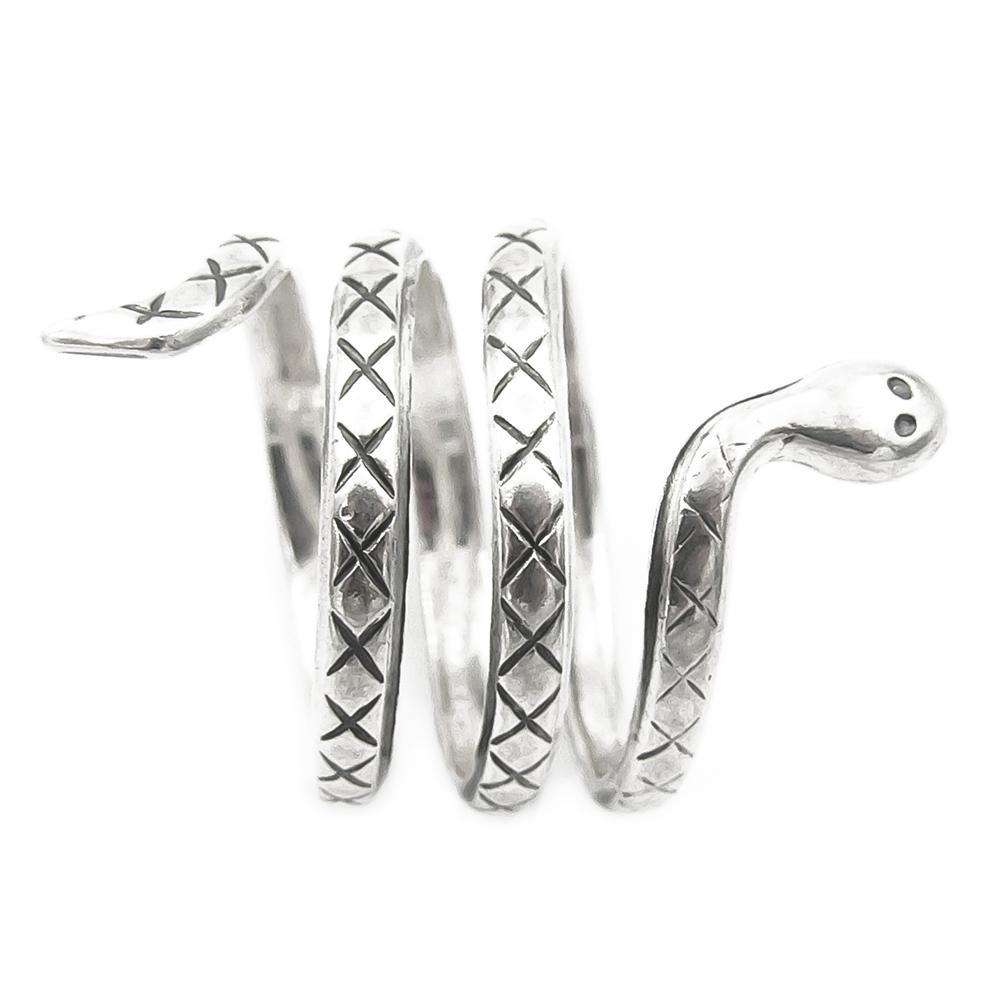 Kalevala korun käärmesormus 18mm #2