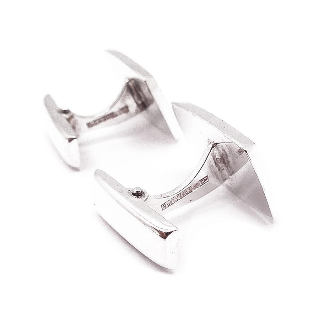 Hopeiset kalvosinnapit Rauma repola v.-83 #1