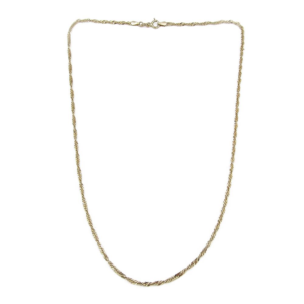 Singapore kaulaketju 45cm lev.2mm #0