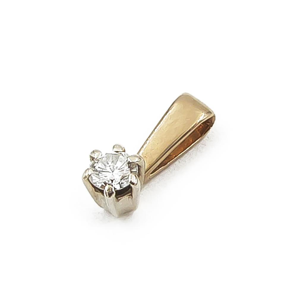 Kultainen timantti riipus #1