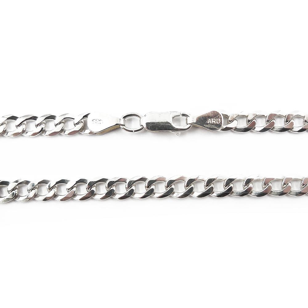 Hopeinen panssariketju 50cm #2