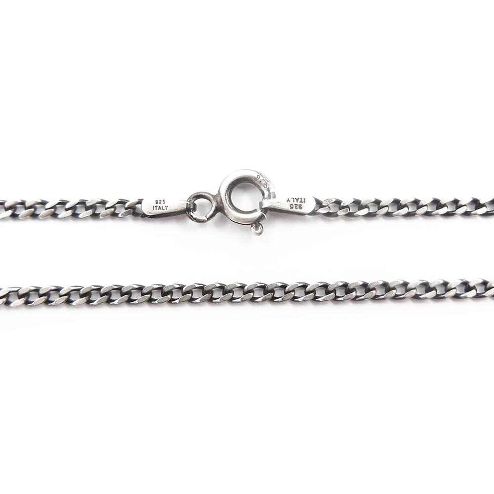 Hopeinen oksidoitu Suomileijona riipus +ketju 45 cm #3