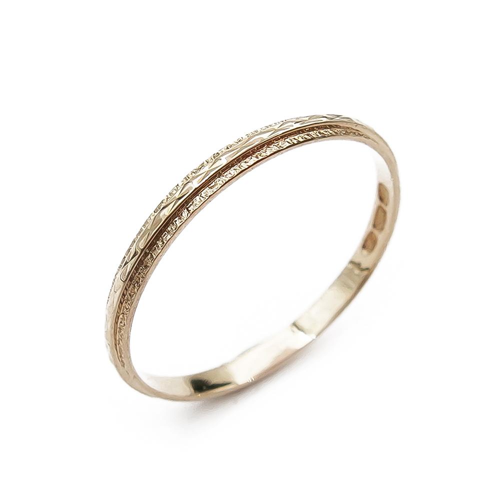 2mm kuvioitu sormus 19mm #0