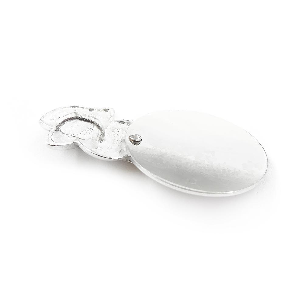 Hopeinen Ankka riipus #3