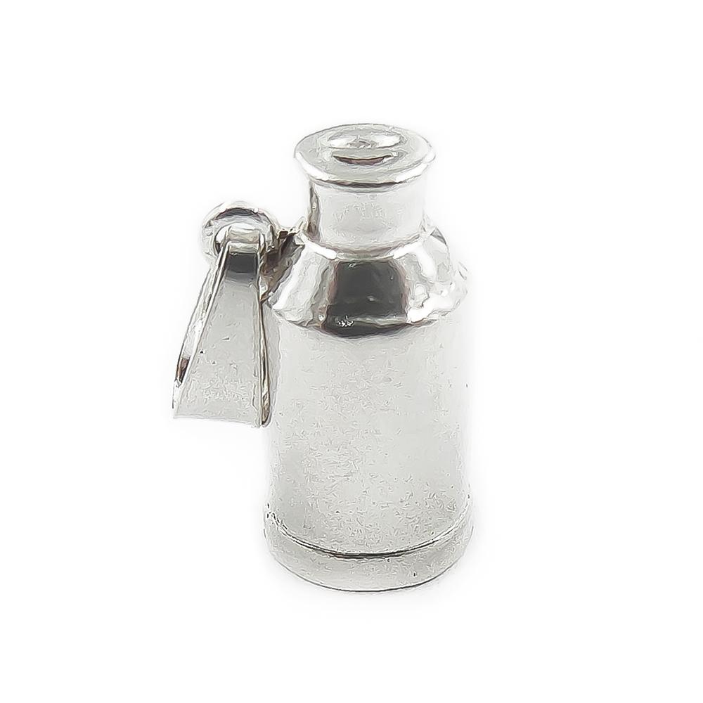 Hopeinen maitotonkka #0