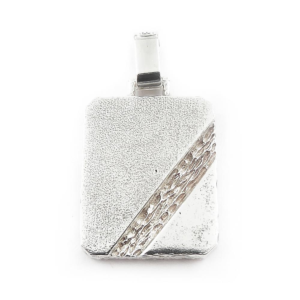 Hopeinen laattariipus #0