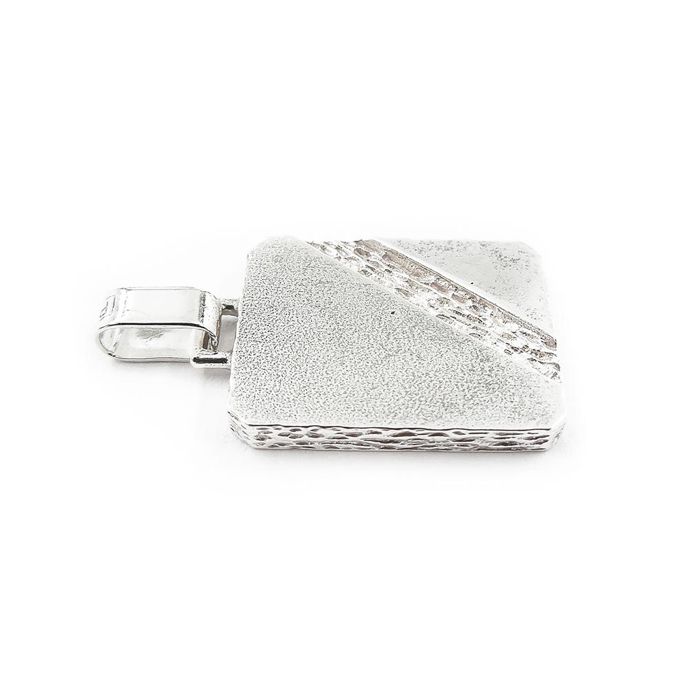 Hopeinen laattariipus #1