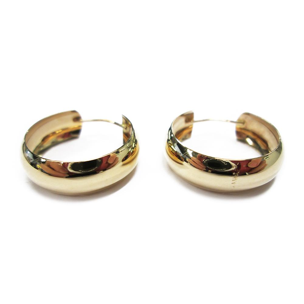 Kultaiset renkaat 6,5 x 17mm #0