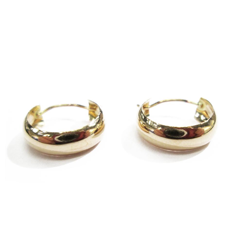 Kultaiset renkaat 3 x 12 mm #0