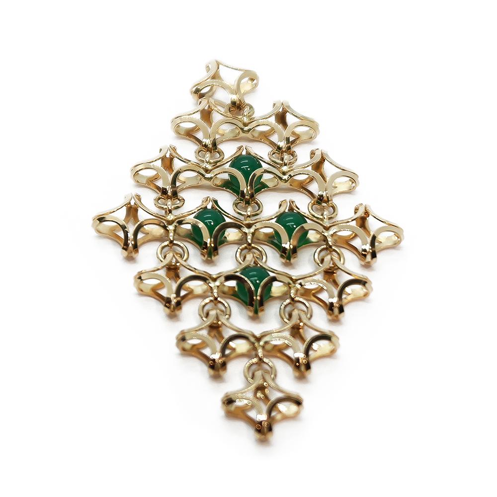 Riipus vihreillä kivillä Elis Kauppi #2