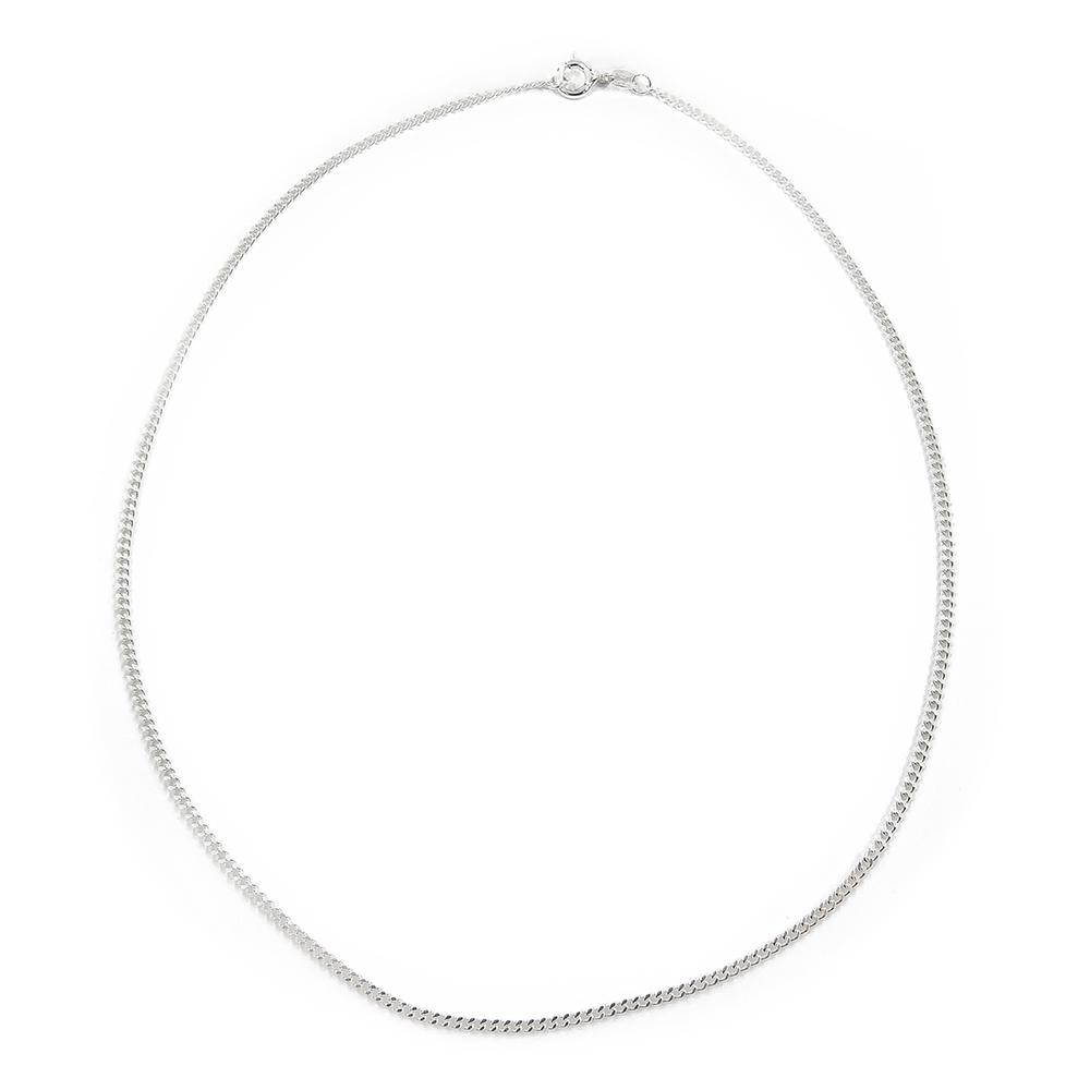 Hopeinen panssariketju 37,5 cm #0