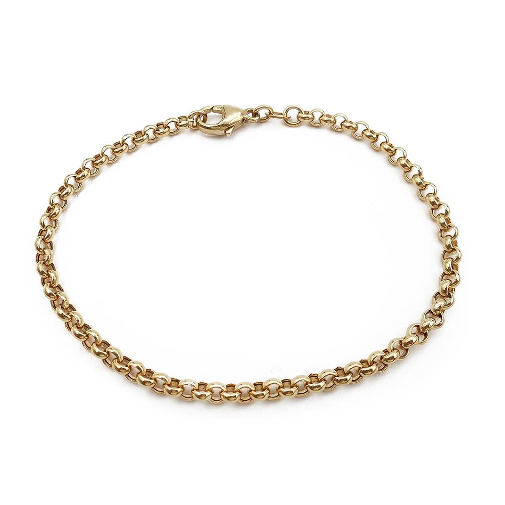 3,3mm Papuranneketju 17,5cm #0