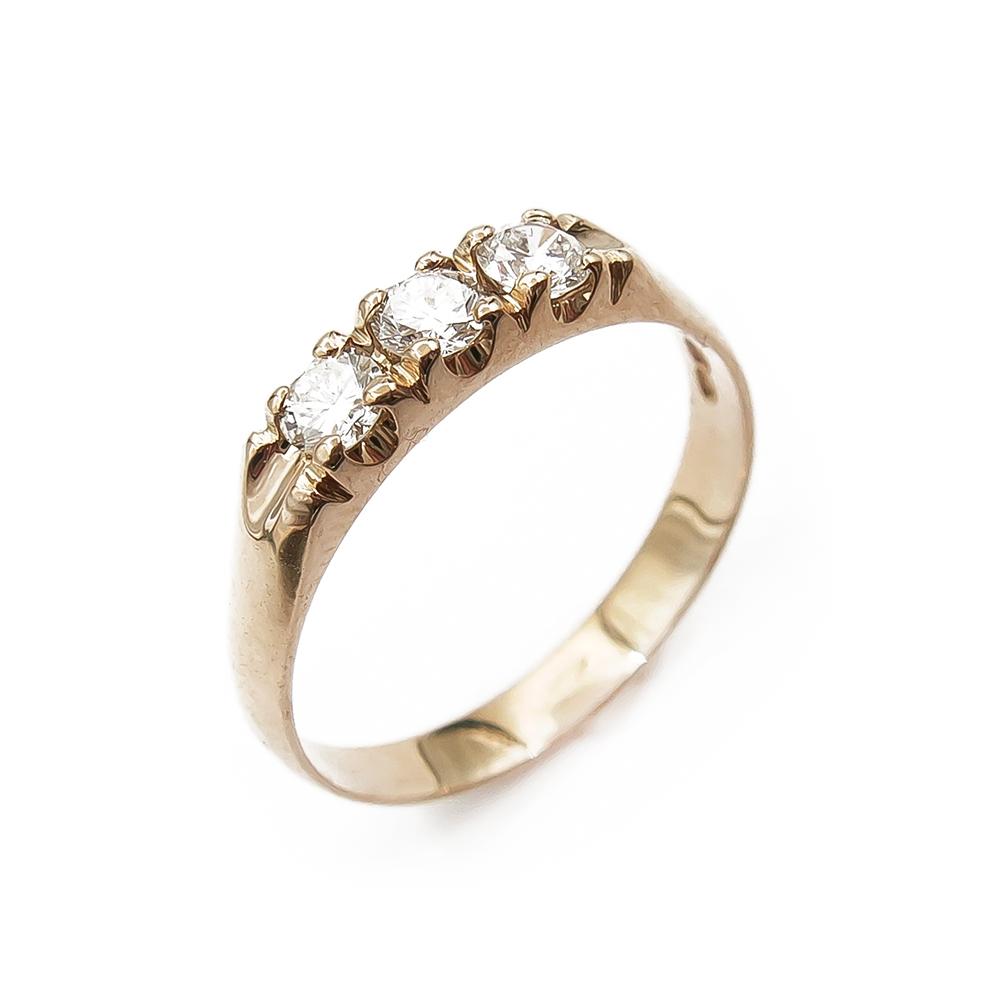 Timantti rivisormus 0,30ct 18mm #0