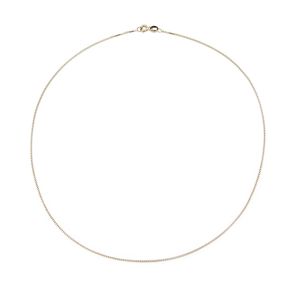 Kultainen venetsiaketju 40cm #1