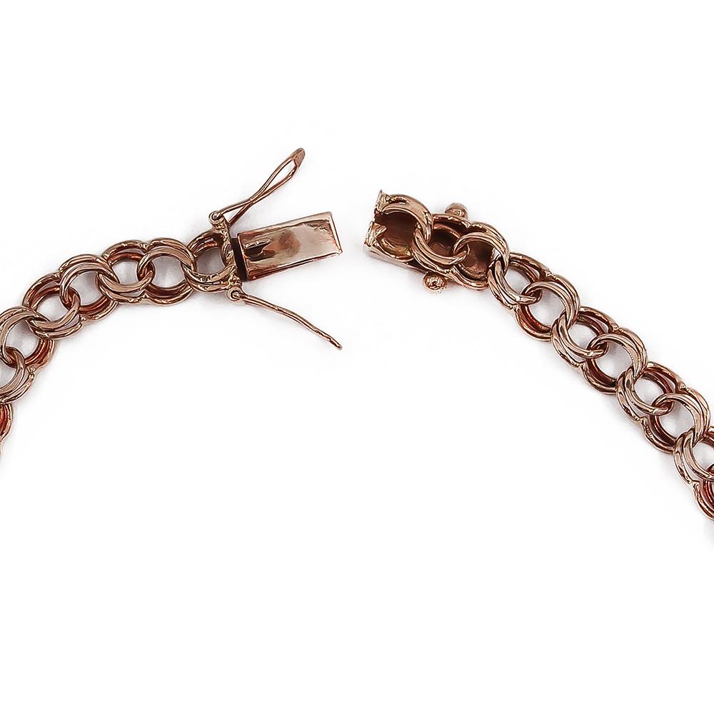 Kultainen Bismarck-ranneketju 5.5mm 18cm 1991 RTL #3