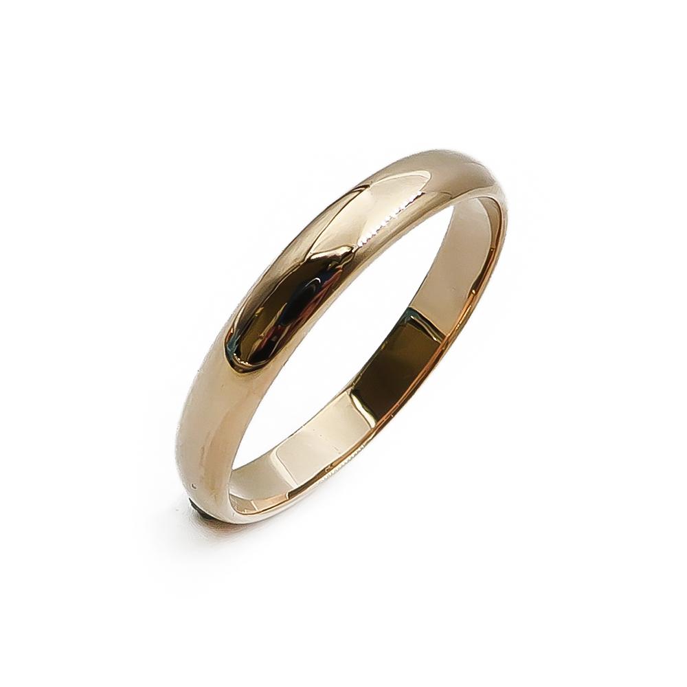 18k kihlasormus puolipyöreä 22mm 3,82mm v.-58 #0