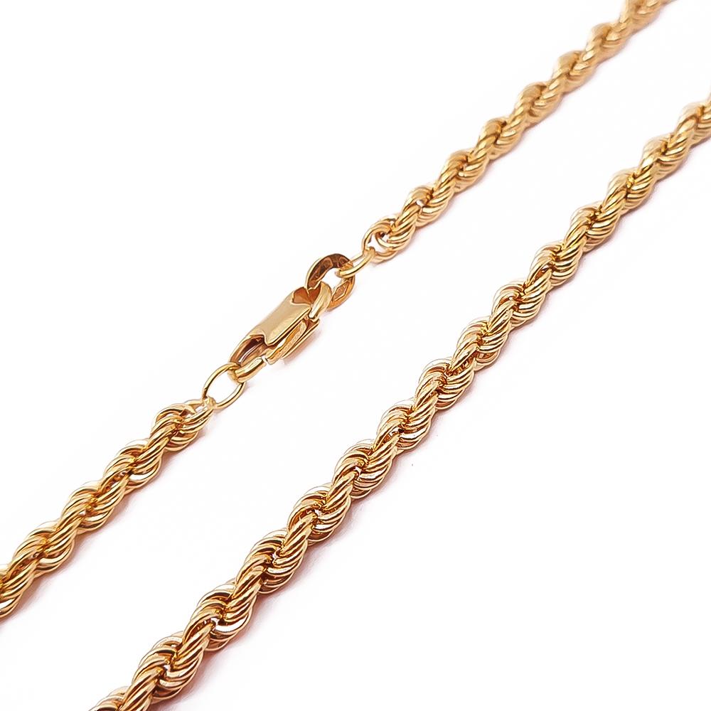 Kultainen cordel-ketju 50cm #1