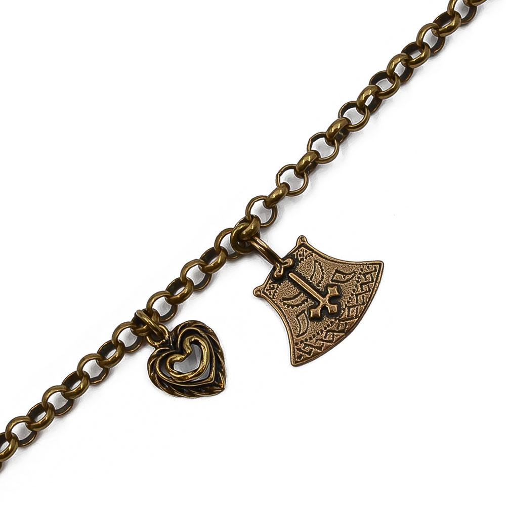 Kalevala korun maskotit rannekoru, pronssi 20.5cm #1