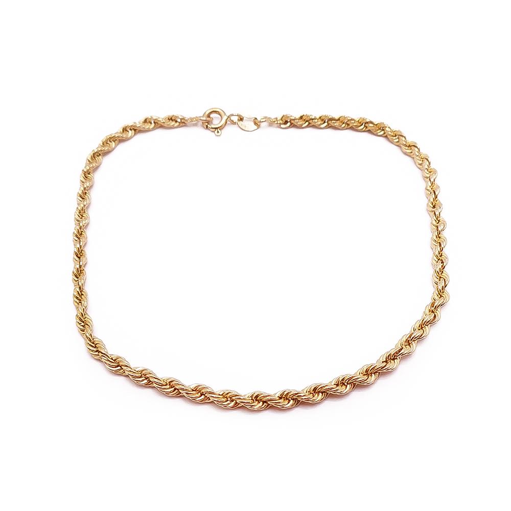 Kultainen cordell-ranne 20,5cm #0