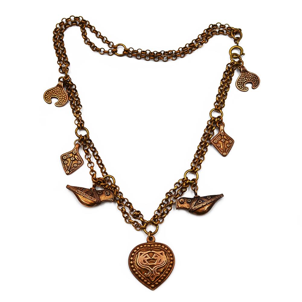 Kalevala korun Aarekääty kaulakoru, pronssi 49cm #0