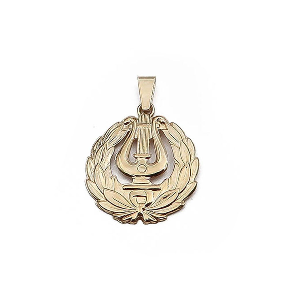 Kultainen lyyra-riipus #0