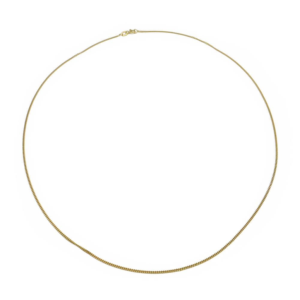 Kultainen panssariketju 0.90mm 50cm #0