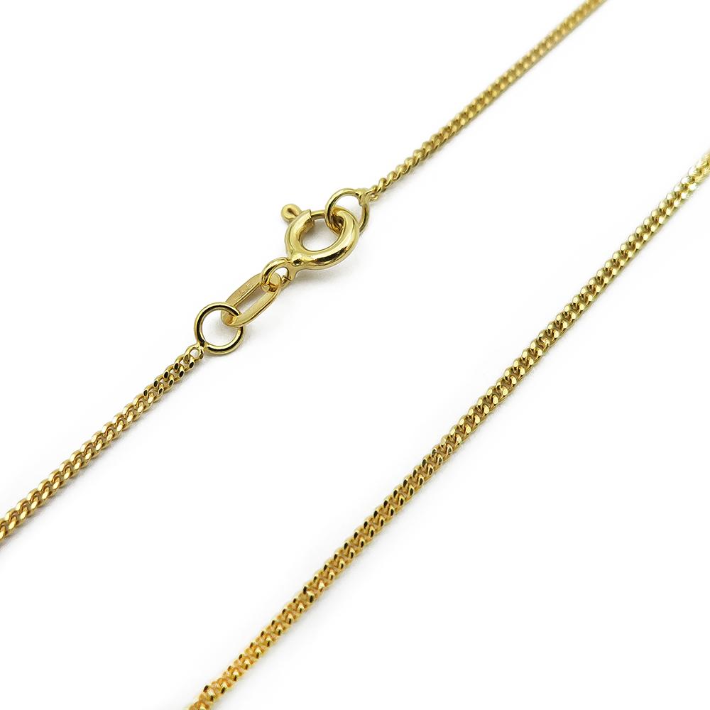 Kultainen panssariketju 0.90mm 50cm #1