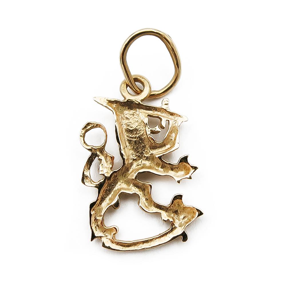 Kultainen riipus, Suomileijona 15mm #1