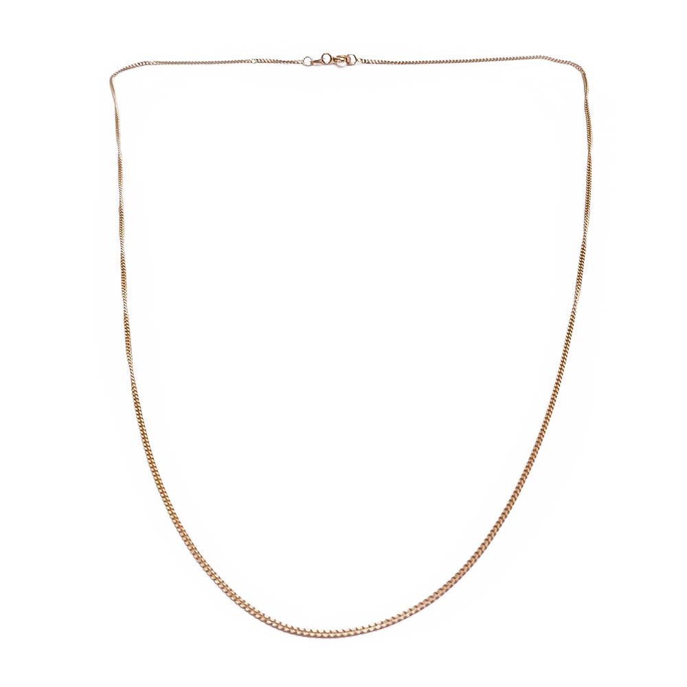 Kultainen panssariketju 50cm #0