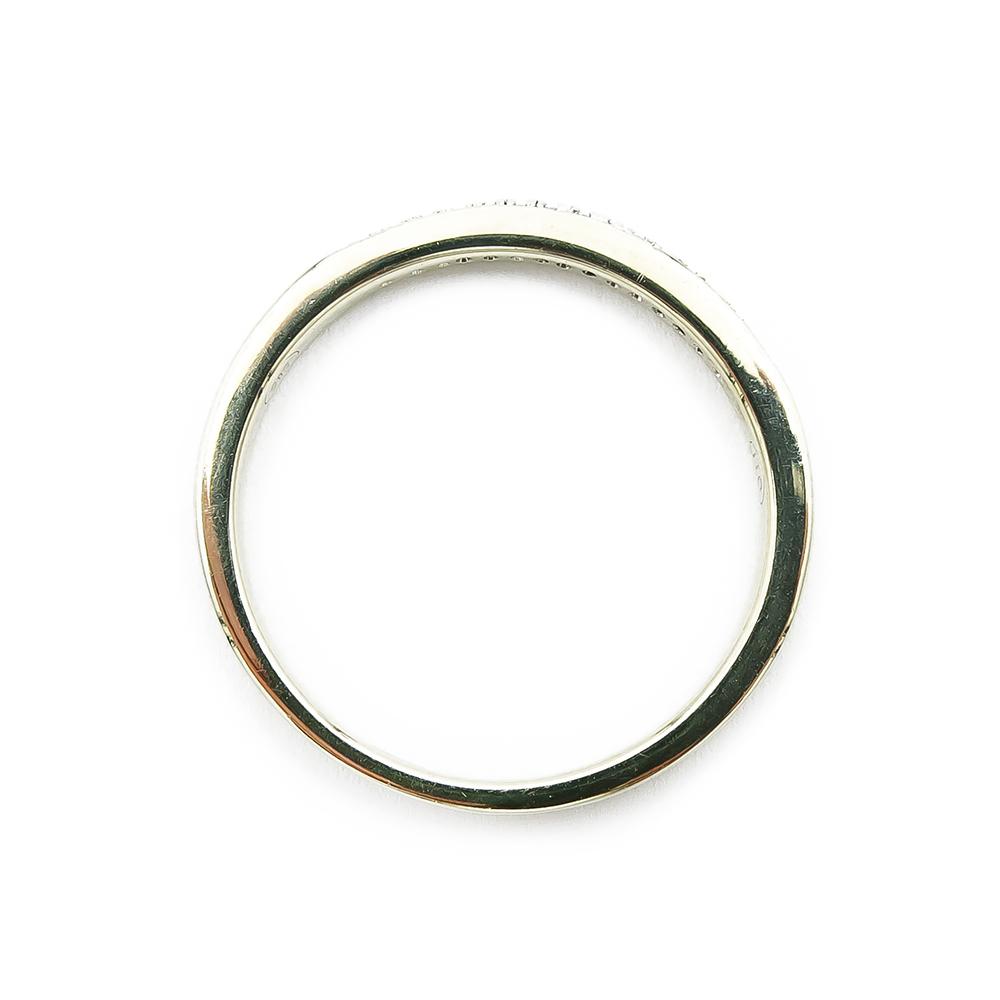 Valkokultainen timanttisormus 0.075ct 18,5mm #2