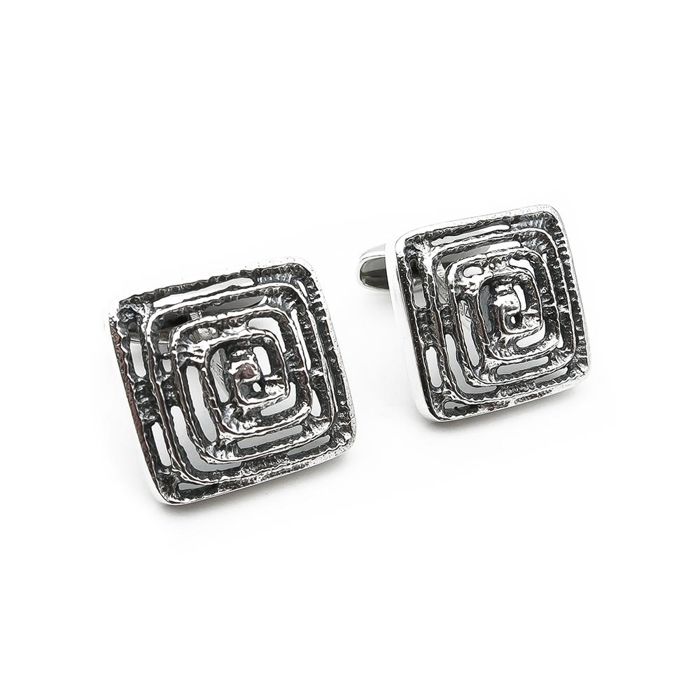 M. Viikinniemen hopeiset kalvosinnapit v.-70 #1