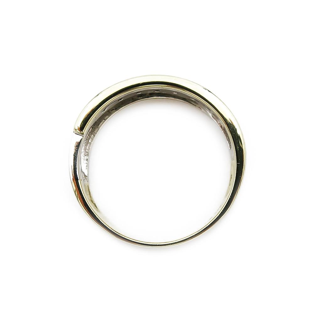 Kultainen timanttisormus 0.05ct 17,0mm #2