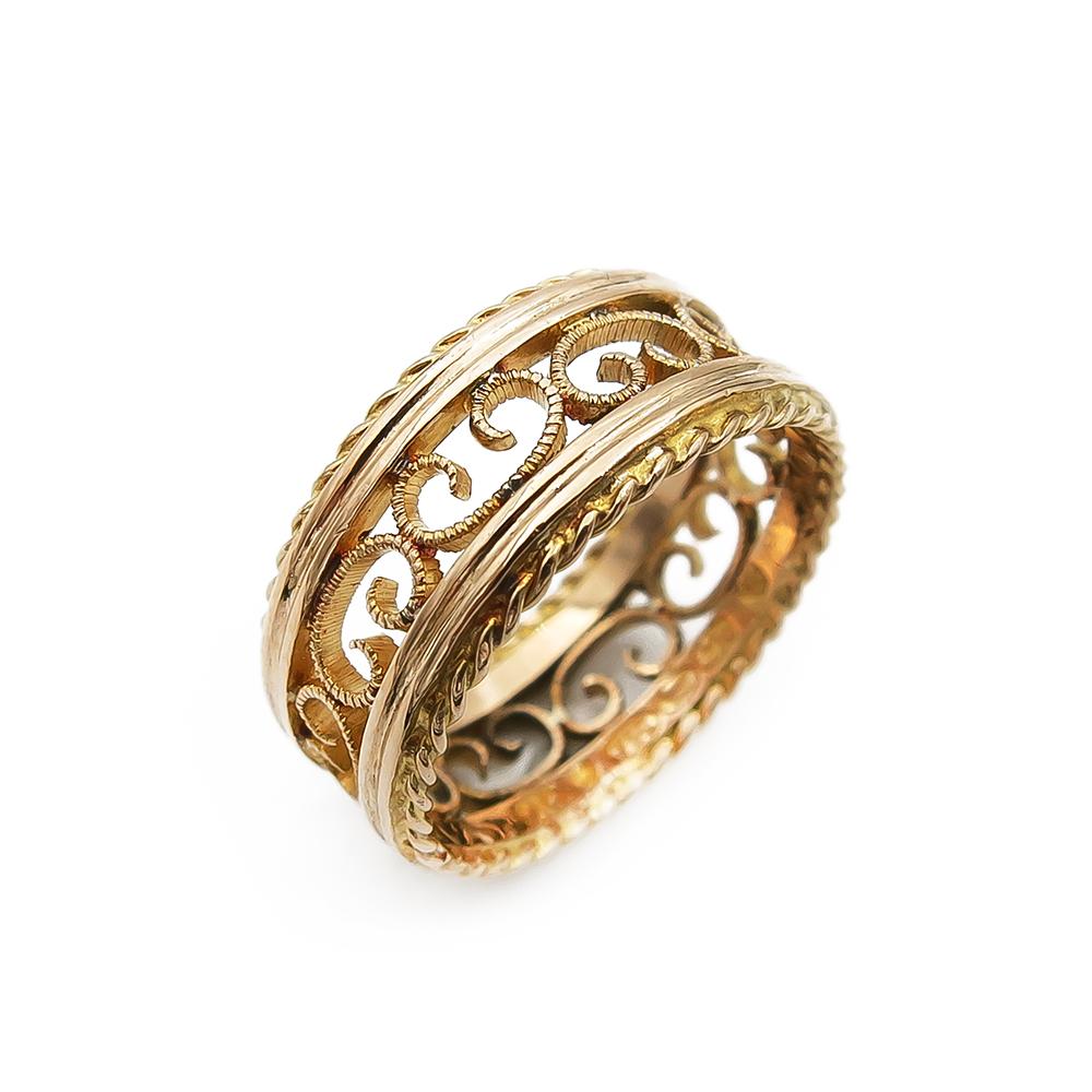 Filigraanisormus 16,5mm 18k Kalevala Koru #0