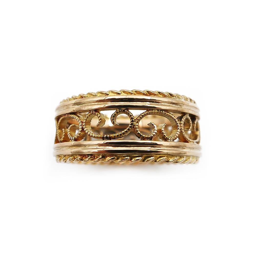 Filigraanisormus 16,5mm 18k Kalevala Koru #1