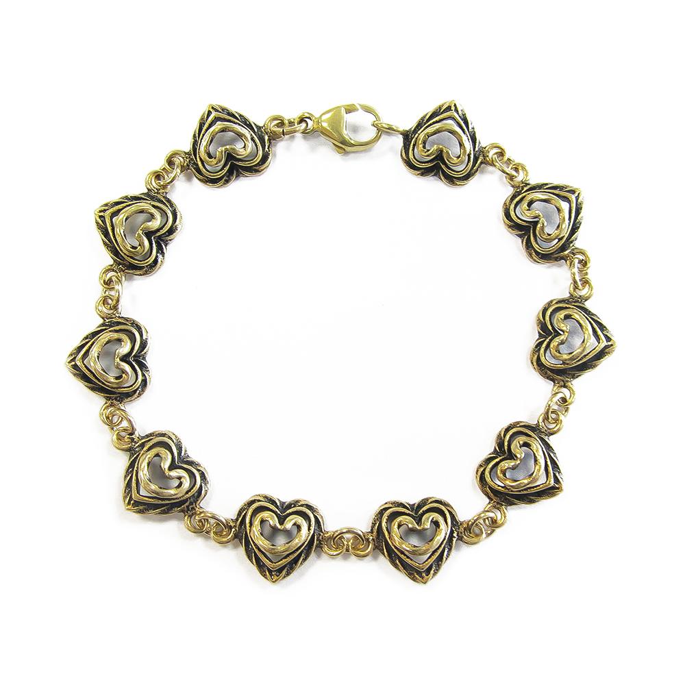 Talon sydän -rannekoru 20cm Kalevala #0