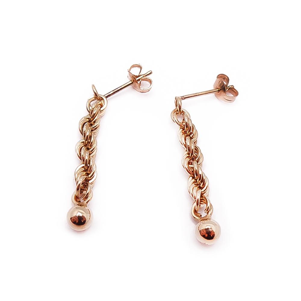 Kultaiset cordell-korvakorut #0