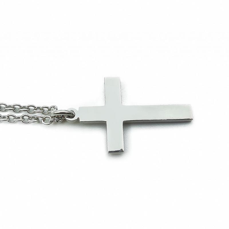 Kalevala Koru Rajalinin risti riipus, ketju 60cm #2