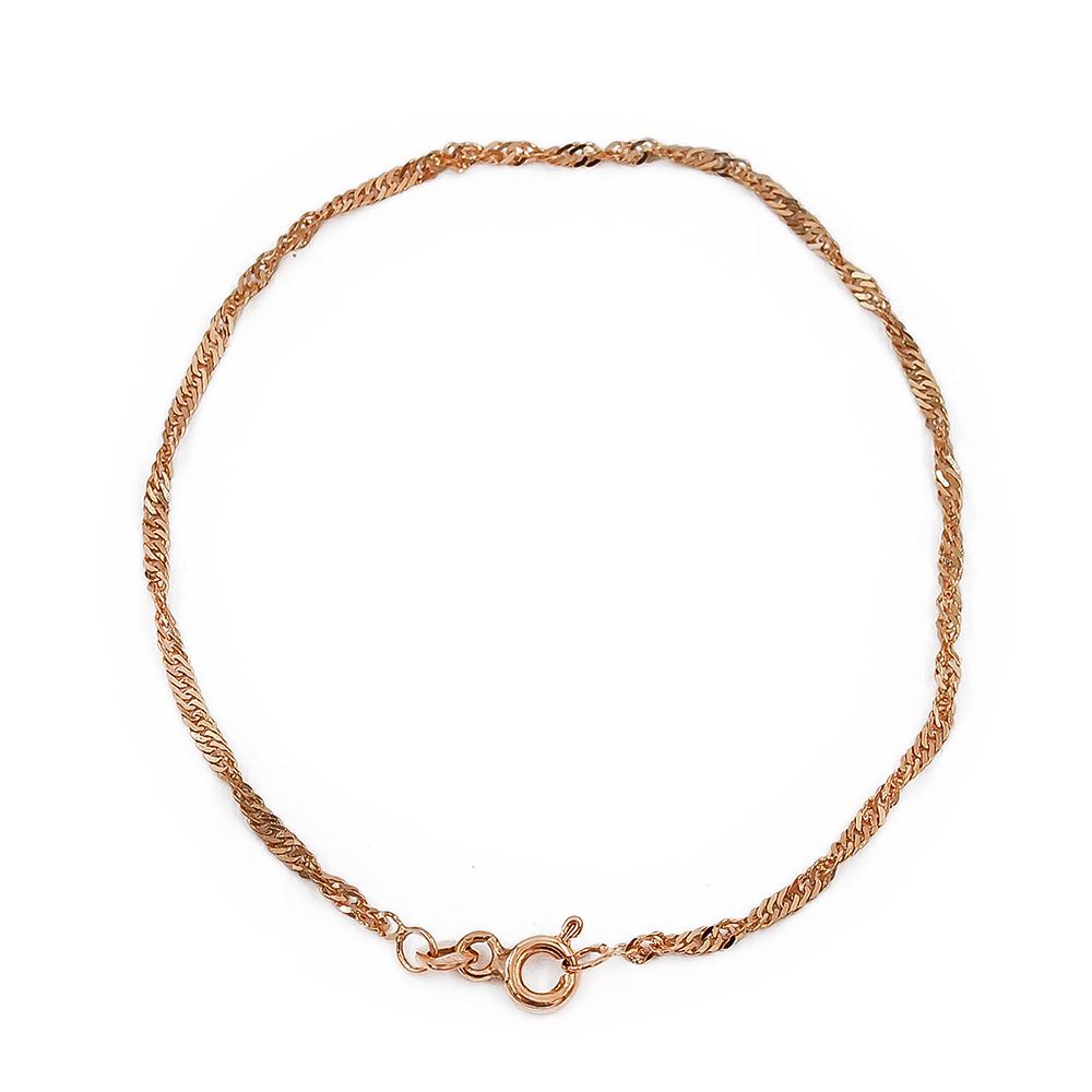 Kultainen singapore ranneketju 2mm 18cm NT #1