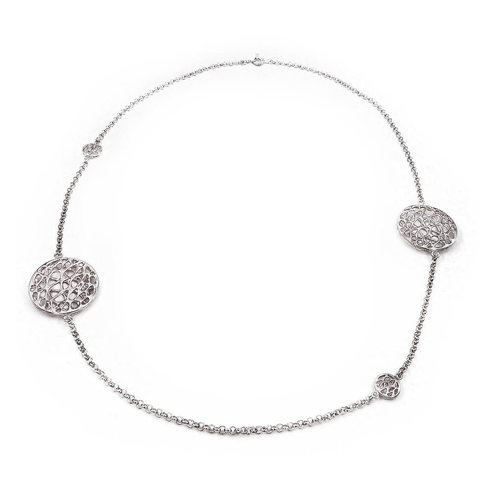 Jenni Rutonen hopeinen Solukääty 76cm #0