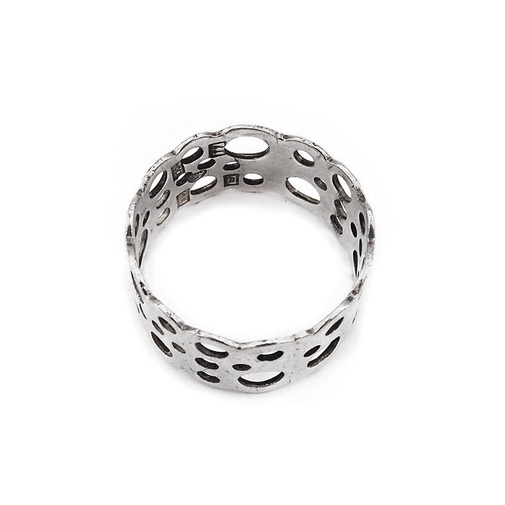 Liisa Vitali Pitsisormus hopea 18.5 1972 Kultakeskus Oy #2