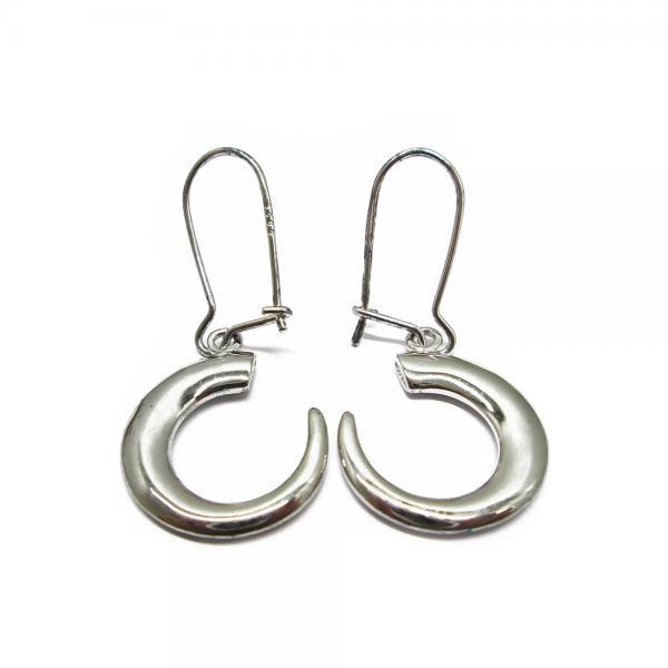 Hopeiset Villisian Hammas-korvakorut, Tapio Wirkkala #1